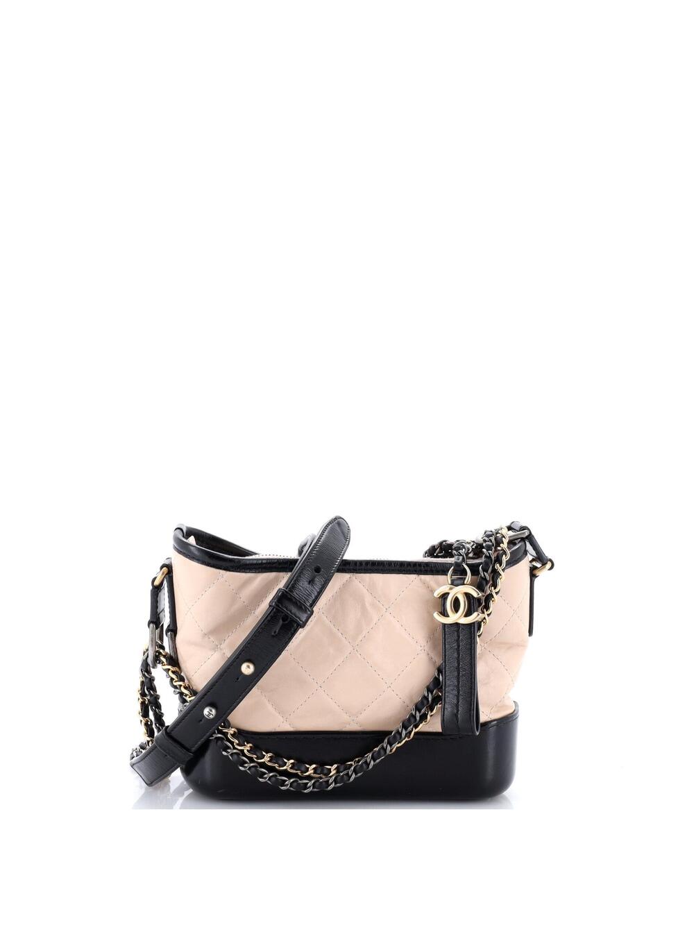 Chanel Gabrielle Hobo Quilted Aged #351883C24B